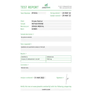 Superdrolyn 10 mg (Superdrol)