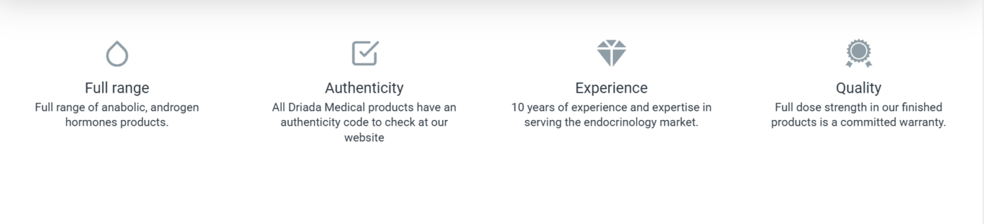 where to buy Driada Medical Products online